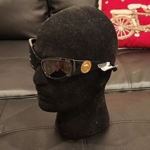 Versace Sunglasses VE4450 GB1/87 Black grey gold Cat Woman